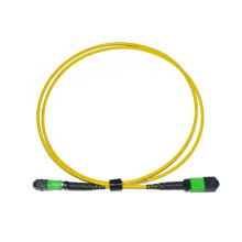 1M MPO Female to LC UPC Duplex 12 Fibers LSZH G657A1 Multimode Elite Breakout Cable